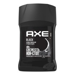 Дезодорант для мужчин, AXE (Акс) 50 мл Блэк морозная груша и кедр 48 ч свежесть нон-стоп стик